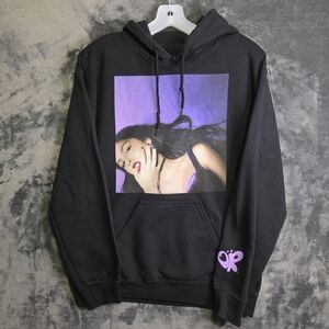 Olivia Rodrigo GUTS Hoodie Womens Small Black World Tour Pullover Spill Ur Guts